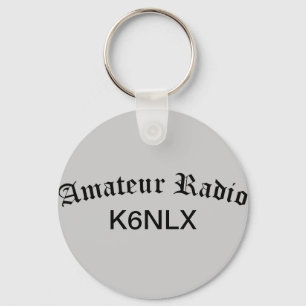 Amateur Radio and Call Sign Keychain
