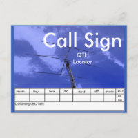 Amateur Radio Beam and Tower QSL