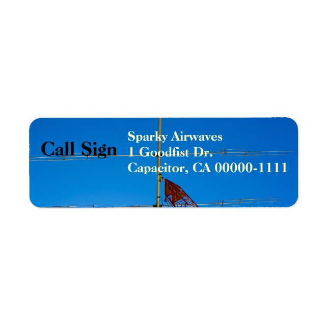 Amateur Radio Beam Antenna (Front)