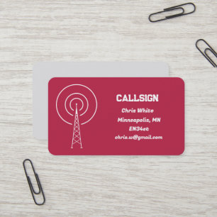 Amateur Radio Business Card