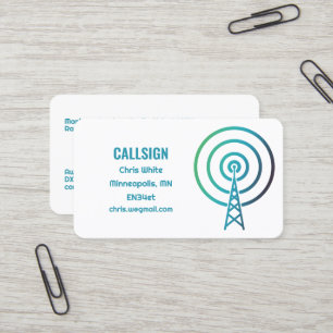 Amateur Radio Business Card