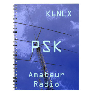Amateur Radio Call Sign PSK Notebook