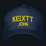 Amateur Radio / Ham Radio Callsign Cap<br><div class="desc">Want a comfortable,  fitted cap,  with your Ham Radio callsign on both the front AND back?   Here you go!   Click 'Customize it' to fill in your information.  Be sure to double-check the rear text too -- to be sure you get your callsign filled in properly.    Best 73!</div>