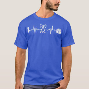 Amateur Radio Heartbeat 1 T-Shirt