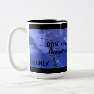 Amateur Radio QRN and Callsign Mug
