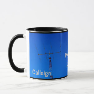 Amateur Radio QTH and Callsign Mug