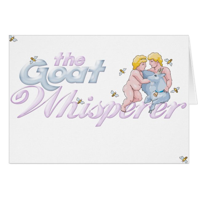 Amateurs de chèvre Cadeaux Whisperer de chèvre (Devant horizontal)