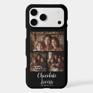 Amateurs de Chocolat Noir Établis 3 Photo Script
