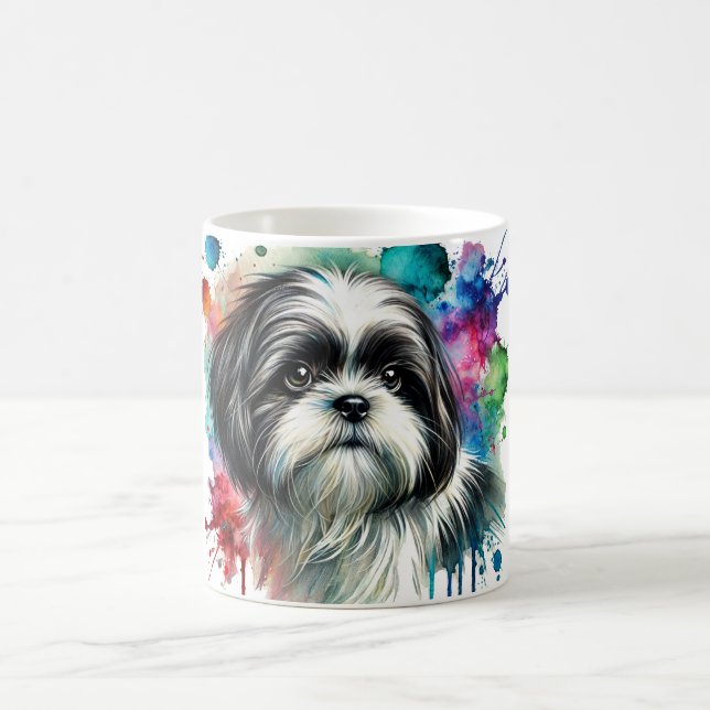 🐾 Amateurs de Shih Tzu, cette Mug est pour vous ! (Centre)