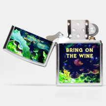 Amateurs de vin Idées cadeaux Zippo Lighter