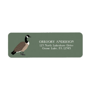Amateurs d'oiseaux Canada Oie Adresse de retour