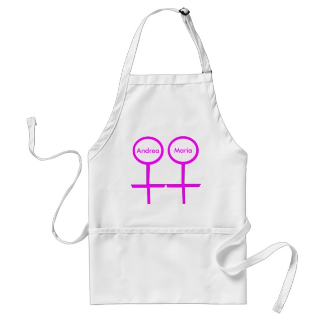 Amateurs lesbiennes personnalisable tablier (Devant)