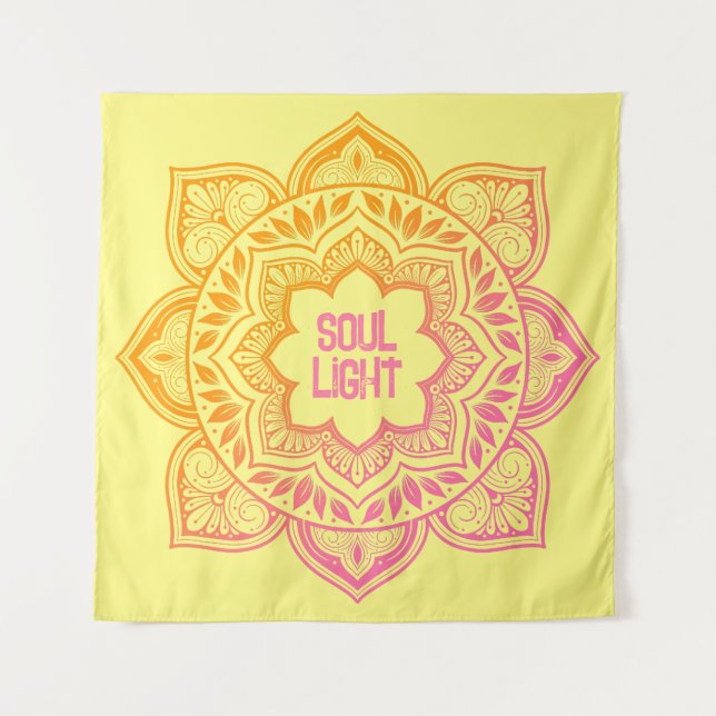 Amaya Mandala Personalized Tapestry (Front)