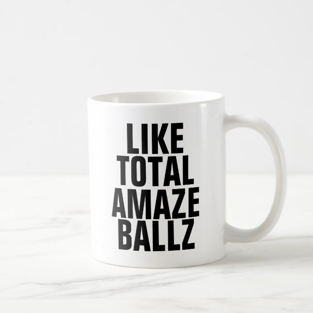 Amaze Ballz Coffee Mug (Right)