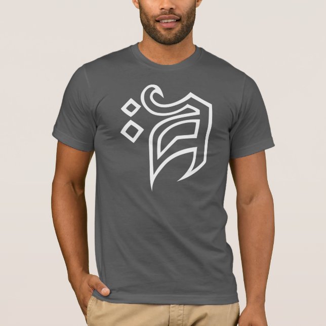 AMAZE Logo White T-Shirt (Front)