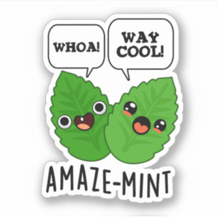 Amaze-mint Funny Mint Leaves Pun 