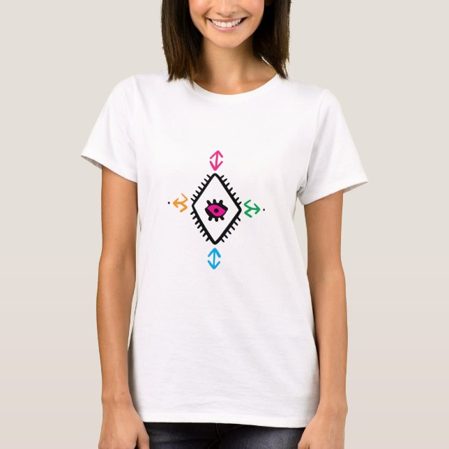 Amazigh Evil Eye T-Shirt (Front)