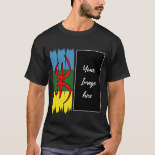 Amazigh flag custom photo   Create Your Own berber T-Shirt