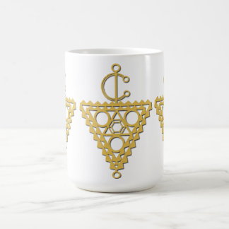Amazigh gold jewelry symbol coffee mug