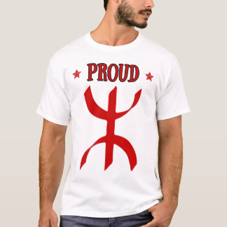 Amazigh Kabyle Berber Tattoo symbols tifinagh art T-Shirt