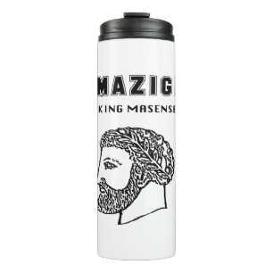 amazigh king Massinissa Kabyle algerie Morocco Thermal Tumbler