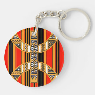 Amazigh z imazighen pattern keychain