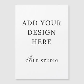 Amazing 5 x 7 Magnetic Postcard Invitation Blank  