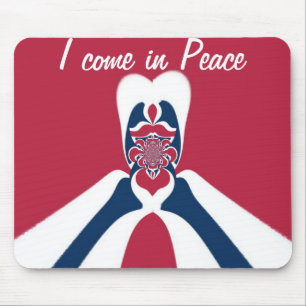 Amazing Abstract E.T. Art Print Mouse Pad