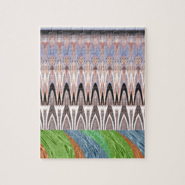 Amazing Abstract Pattern Art Print Jigsaw Puzzle (Vertical)