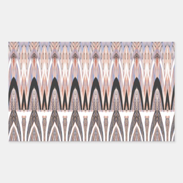 Amazing Abstract Pattern Art Print Sticker (Front)