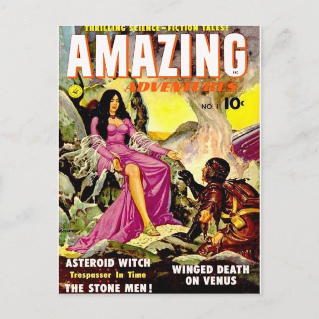 Amazing Adventures 1 Postcard (Front)