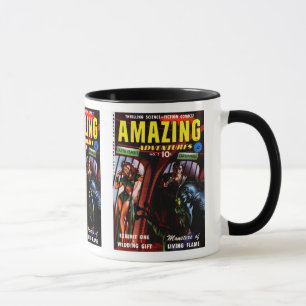 Amazing Adventures #2 Retro Sci Fi Comic Book Mug
