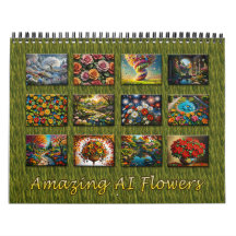 Amazing AI Fowers Calendar