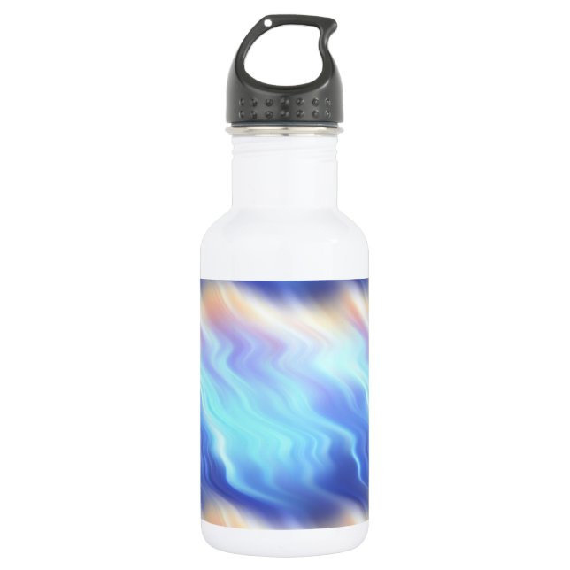 Amazing and Colourful Abstract Electric storm 532 Ml Water Bottle (Front)