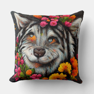 Amazing animals lovely cute throw pillow