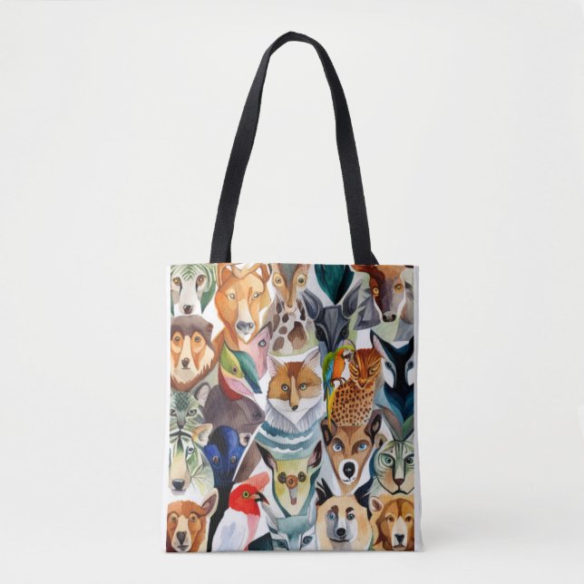 Amazing Animals Tote Bag (Front)
