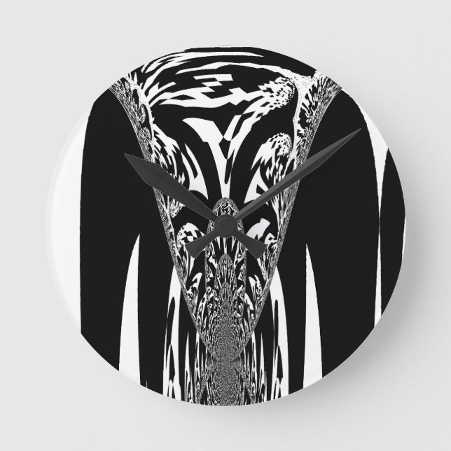 Amazing Art Round Clock (Front)