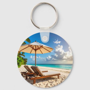 Amazing beach keychain
