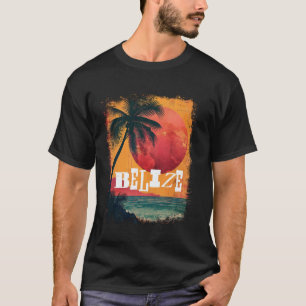 Amazing Belize Scuba Diving Beach Travel Vintage S T-Shirt