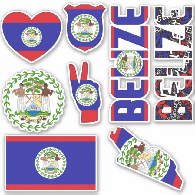 Amazing Belize Shapes National Symbols (Front)