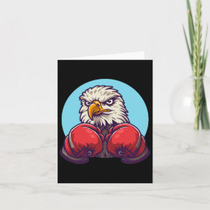 Amazing Boxing Eagle Costume With Cool Gloves Card