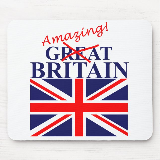 Amazing Britain Mouse Pad (Front)