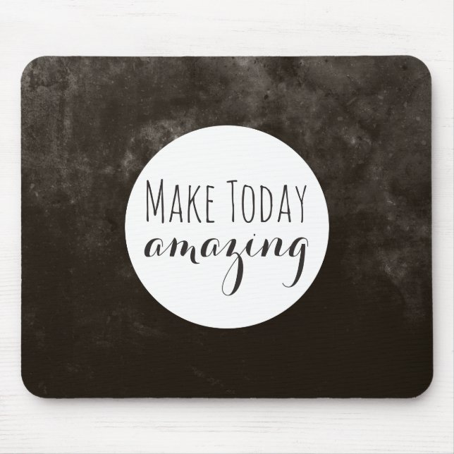 Amazing | Brown Texture Mouse Pad (Front)