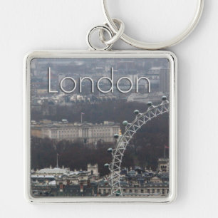 Amazing! Buckingham Palace Millennium Wheel Keychain