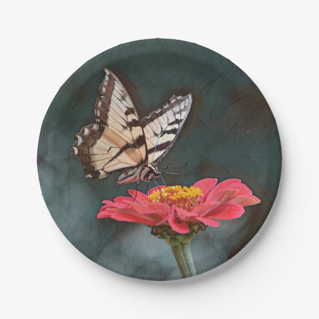 Amazing Butterfly Paper Plate (Front)