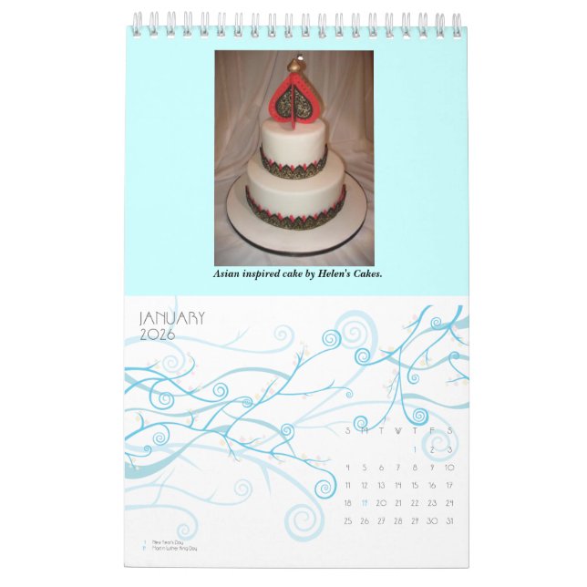 Amazing Cakes 2010 Calendar (Jan 2026)