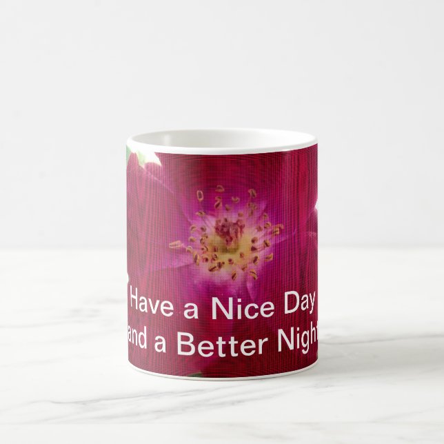 Amazing Checked Rose.jpg Coffee Mug (Center)