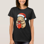 Amazing Christmas Xmas Winter time Capybara T-Shirt<br><div class="desc">Amazing Christmas Xmas Winter time Capybara</div>