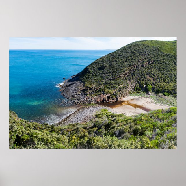Amazing coastal panorama poster (Front)