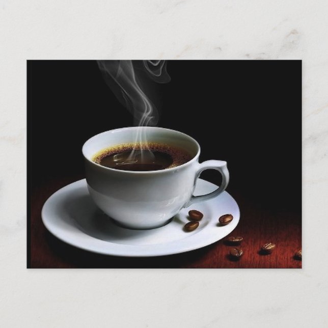 Amazing coffee photo-1 postcard (Front)